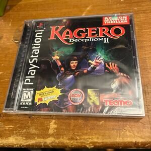 Kagero Deception II For PlayStation 1 new
